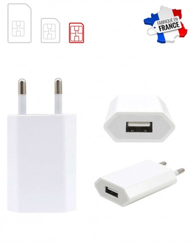 Chargeur iPhone micro espion GSM