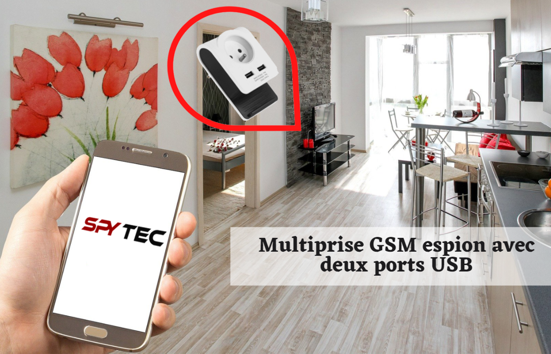 Multiprise GSM espion USB